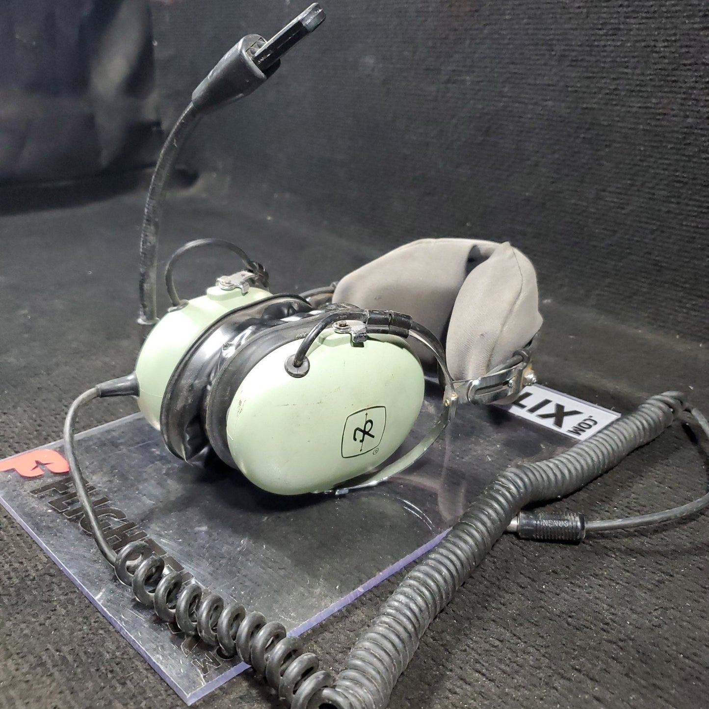 Headset, Green, With Mic