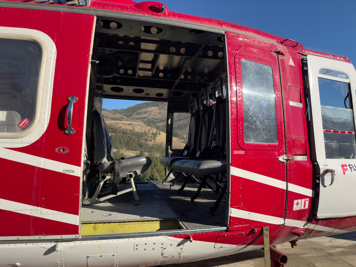 Bell 212 Helicopter Film Set Prop - FlightFlix™