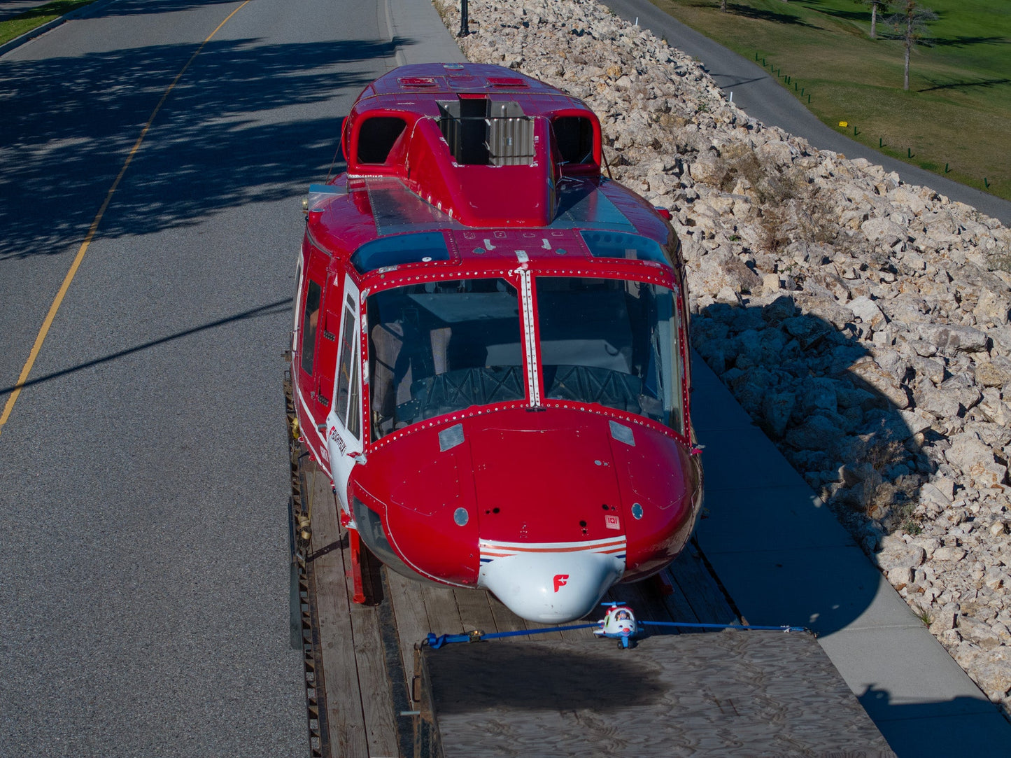 Bell 212 Helicopter Film Set Prop - FlightFlix™