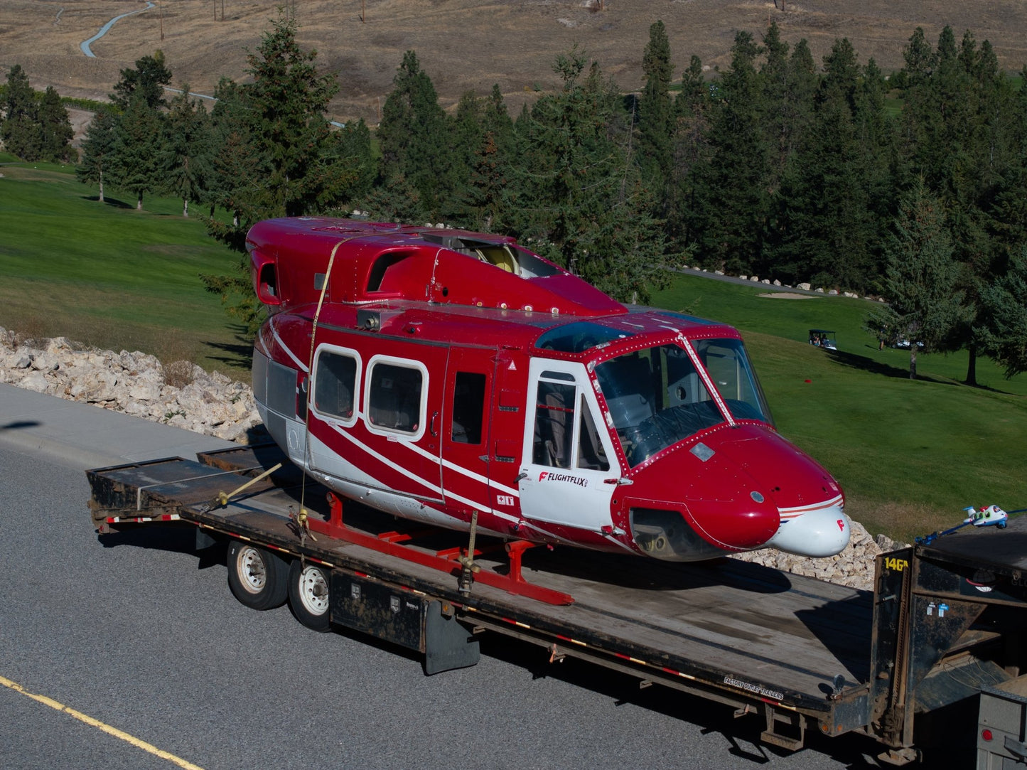 Bell 212 Helicopter Film Set Prop - FlightFlix™