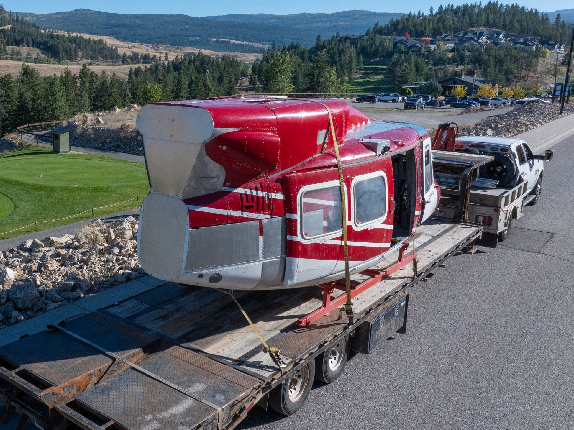 Bell 212 Helicopter Film Set Prop - FlightFlix™
