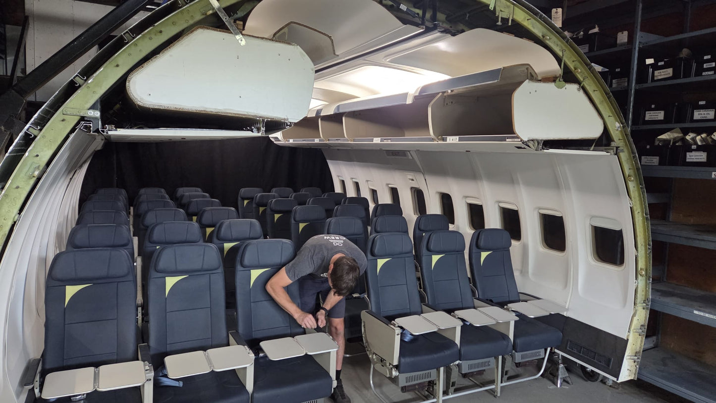 Boeing 737 Cabin Film Set Prop - FlightFlix™