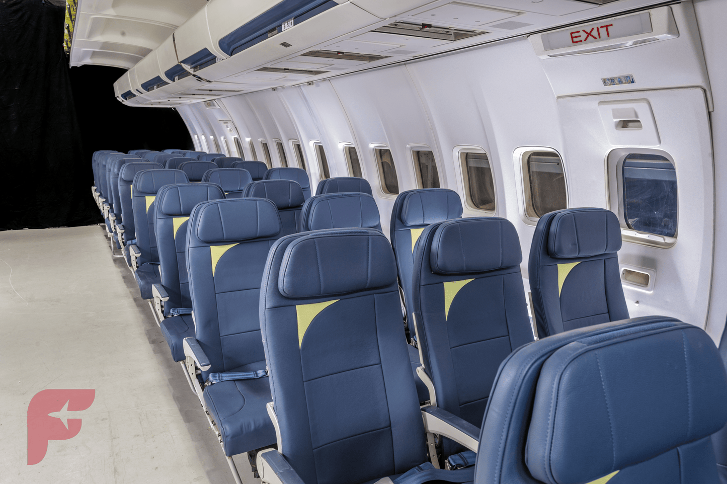 Boeing 737 Cabin Film Set Prop - FlightFlix™