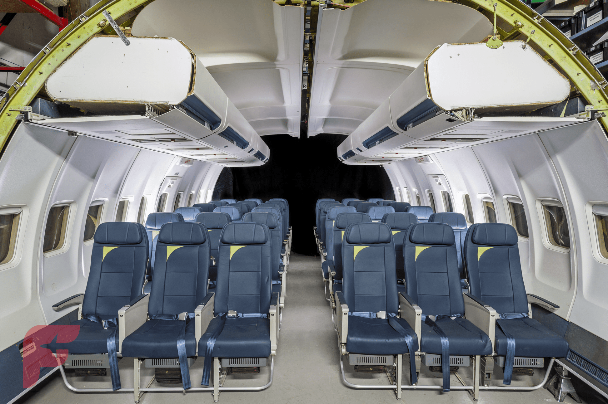 Boeing 737 Cabin Film Set Prop - FlightFlix™