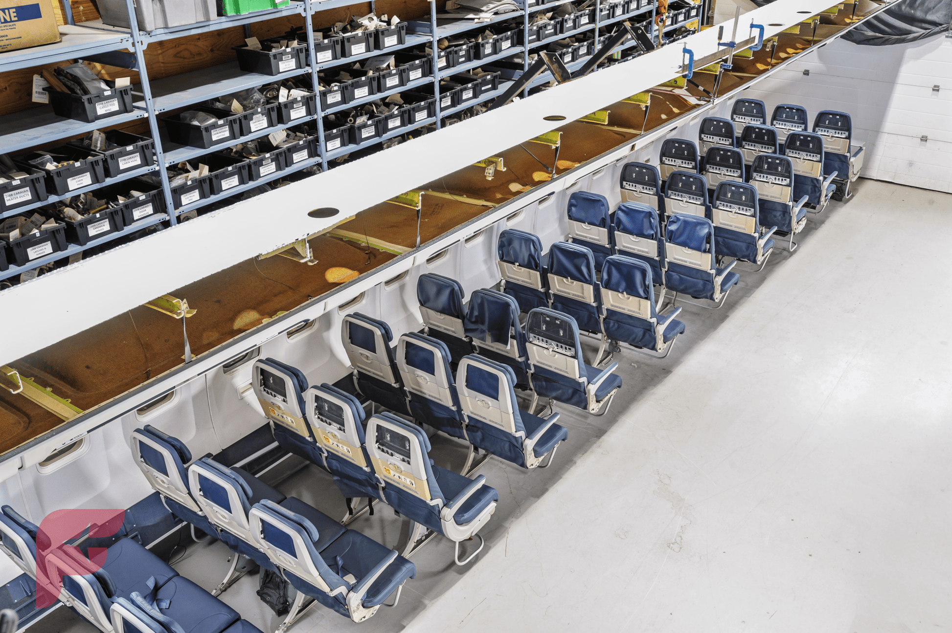 Boeing 737 Cabin Film Set Prop - FlightFlix™