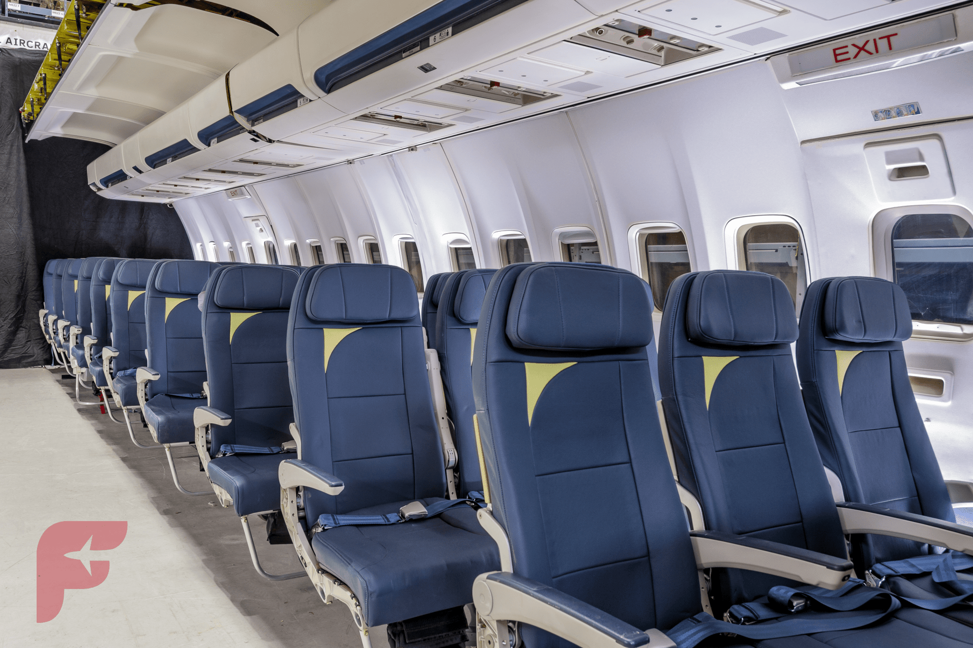 Boeing 737 Cabin Film Set Prop - FlightFlix™