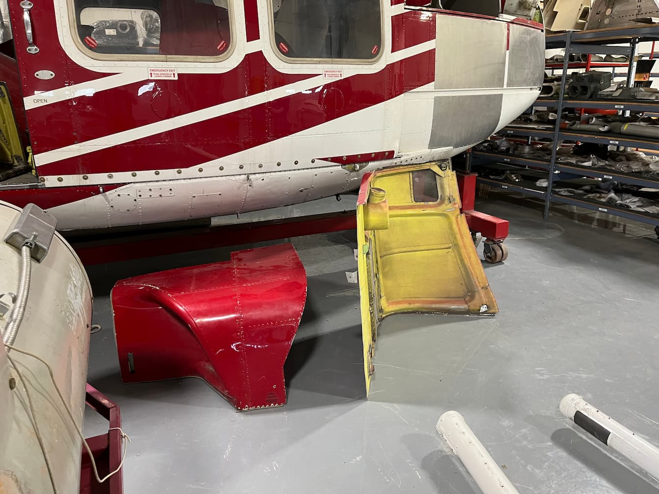 Bell 212 Helicopter Film Set Prop